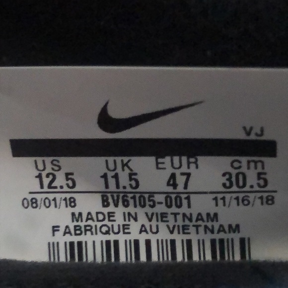 ✨SOLD✨Nike Men’s Zoom Fly SP Fast Black Red Orbit Running Shoes - Picture 9 of 9